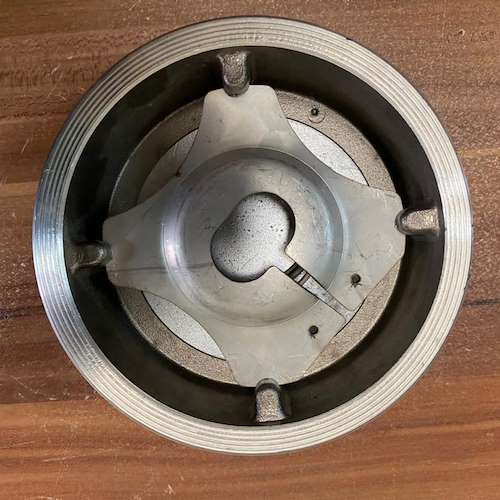 شیر خودکار بین فلنچی  استیل 316 سایز 3 اینچ  PN40